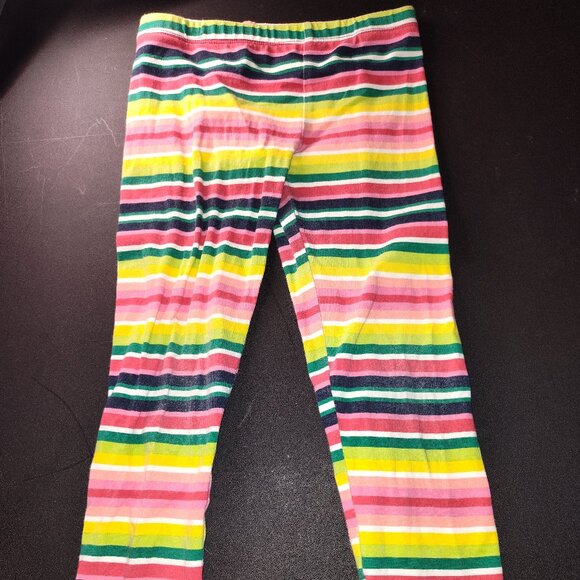 Pre-owned Children's Place 2-Piece Matching Colorful Stripes Pants Set Size 5T - Picture 2 of 11